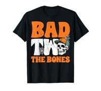 Bad Two The Bone - 2nd Birthday Party Skeleton Halloween T-Shirt