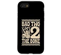 Bad Two The Bone Funny Pun 2 Years Old Birthday Case for iPhone SE (2020) / 7/8
