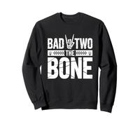 Bad Two The Bone Tshirt Birthday 2 Years Old Kids Bday Party Sweatshirt