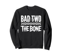Bad Two The Bone Tshirt Birthday 2 Years Old Kids Bday Party Sweatshirt