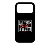Bad Veins Build Character Phlebotomist Funny Phlebotomy Tech Case for iPhone 17 Pro Max