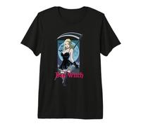 Bad Witch Pinup Halloween Premium T-Shirt