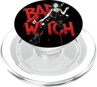 Bad Witch - Rebel Witch with Gothic Urban Aesthetic PopSockets PopGrip for MagSafe
