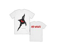 Bad Wolves T Shirt Dear Monsters Eye and Band Logo Official Mens White XL