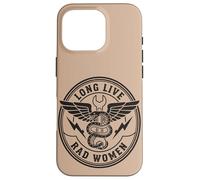 Bad Women Snake Dagger Vintage Rebel Graphic Case for iPhone 16 Pro
