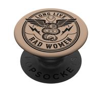Bad Women Snake Dagger Vintage Rebel Graphic PopSockets Adhesive PopGrip
