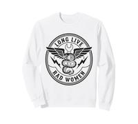 Bad Women Snake Dagger Vintage Rebel Graphic Sweatshirt