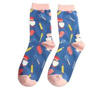 Bad Zebedee Miss Sparrow Home baker Women's Bamboo Socks