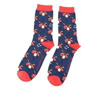 Bad Zebedee Mr Sparrow Drums Bamboo Socks