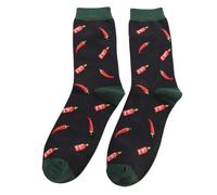 Bad Zebedee Mr Sparrow Something Spicy Bamboo Socks