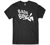Bada Bing Strip Club Mens Funny T-Shirt Black