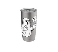 Bada Boo Italian Ghost Funny Halloween Stainless Steel Insulated Tumbler