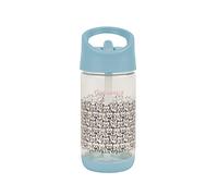 Badabulle 350ml Kids Straw Water Bottle, Leak Proof, Flip Straw in Lid, 12m+