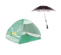 Badabulle Baby UV Protection Tent & Black Anti-UV Parasol
