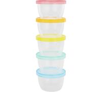 Badabulle Badabowls airtight baby food storage containers, weaning pots, set of