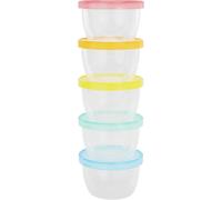 Badabulle Badabowls airtight baby food storage containers, weaning pots, set of