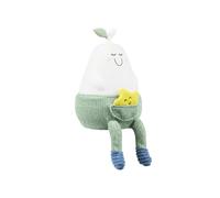 BADABULLE Bertille Pear-shaped Silicone Nightlight - Green & White