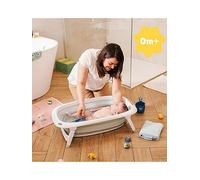 Badabulle Foldable Baby Bathtub, Blue Blue