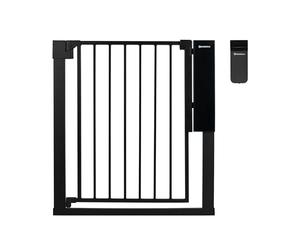 Badabulle Safe&Pass Baby Safety Gate | Baby Gate for Openings Between 75 and 81,5 cm | Extendable with 7 and 14 cm extensions separately sold | Automatic Sensor-Based Unlocking