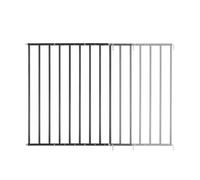 Badabulle Safe & Protect XL Metal Gate, Screw Fit Safety Gate, Baby Gate for Stairs and Doors, Extendable 60 to 106.5cm, easy opening, Black