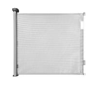 Badabulle Safe & Roll Retractable Safety Gate, Stair Gates for Baby and Pets, Extends from Narrow up to 140cm, Double Locking System