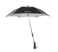 Badabulle Universal Pram Parasol | Pushchair Parasol & Sun Cover | Pram Sun Shade, Umbrella, Black