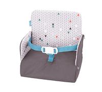 Badabulle Yummy Travel Feeding Booster Seat, Grey, 1 Count (Pack of 1)