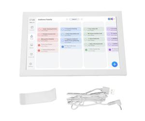 Badafaci 10.1 Inch Smart Digital Calendar Planner Electronic Family Organizer with IPS HD Touchscreen for Home Organization Chore Chart & Photo Frame