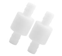 Badafaci 10mm Plastic Check Valve, One Way Non Return Valve for Fluid and Pneumatic Systems, with High Temperature Up to 100°C