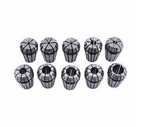 Badafaci 10PCS ER16 Spring Collet Set 1-10mm Self Release for CNC Milling Lathe Tool Engraving Machine High Speed Machining