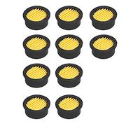 Badafaci 10Pcs Filter Elements for Air Compressor, Lightweight and Portable, Prevents Wear, Excellent Performance for Piston Compressors