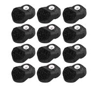 Badafaci 12 Pcs AMS Inlet Ceramic Ring Protector Replacement AMS Guard Feed Port Protector for 3D Printer with Ceramic PETG Material Wear Proofing Durability Easy Install No Tools