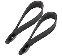 Badafaci 2Pcs Guitar Neck Strap Button, PU Leather Headstock Tie with Metal Buckle, for Acoustic Electric Ukulele Banjo Classical Guitar