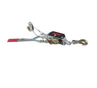 Badafaci 2T 4T Wire Rope Puller, Heavy Duty Steel Construction with Padded Grip, for Construction Bridge Mining Engineering (4T)