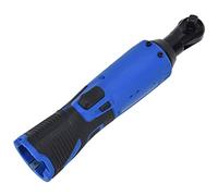Badafaci 3/8in Cordless Electric Ratchet Spanner Lithium Ion Ratchet Wrench Right Angle Wrench with Strong Motor 12V Battery PA6 Nylon Handle