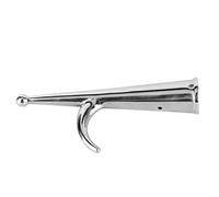 Badafaci 316 Stainless Steel Boat Hook, Mirror Polished Marine Grade Hook Replacement, 28mm Tapered Socket for 1in Round Telescopic Poles, Rope Handling for Boat Yacht