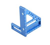 Badafaci 3D Multi Angle Square Ruler, Aluminum Alloy Woodworking Protractor for Precise Angle Measurement 45 and 90 Degrees for Carpenters and Projects