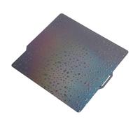 Badafaci 3D Printer Build Plate PEH Flexible Sheet with Heart and Water Drop Patterns for P1P P1S 257x257mm Dual Sided Print Bed