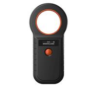 Badafaci Animal Microchip Scanner, Reader with EMID FDX B ISO11784 85 Standard, 3 Connection Modes USB 2.4G BT, 128 Data Storage OLED Screen, for Pet ID Management and Animal Chip (Black)