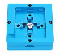 Badafaci BGA Reballing Rework Station Double Frame 80x80mm Aluminum Alloy Tin Planting Kit for Enthusiasts BGA Chip Repair with Accurate Positioning and Efficient Ball Planting