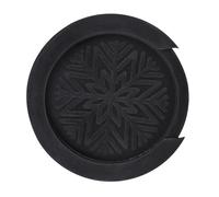 Badafaci Black Rubber Guitar Sound Hole Cover, Made of Rubber Material Soft and Elastic Small Size Light Weight, with Easy Install Remove, for 41in Acoustic Classic Guitar