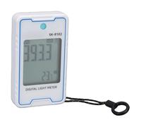 Badafaci Digital Illuminance Light Meter 0.1 999900lx Measurement with Temperature Humidity Display for Professional Personal Light Assessments (SK-8102)