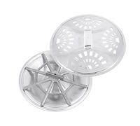 Badafaci Dobro Resonator Guitar Accessories, Complete Set with Spider Bridge Tailpiece Resonator Cover Cone Plate Soundhole Screen Saddle, for Replacement Parts