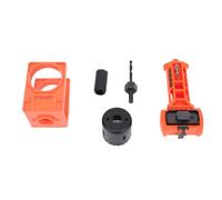 Badafaci Door Lock Installation Kit Hole Saw Door Jig Template Switchable Blade Top Chisel Latch Mortise Tool
