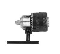 Badafaci Drill Chuck Converter Kit, Chrome Vanadium Steel, Easy Install Wrench Adapter, 1.5-10mm Clamping Range for Electric Hand Drill