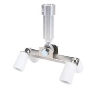 Badafaci Drywall Outside Corner Bead Roller Stainless Steel with PTFE Rollers Threaded Design Coarse Thread Rod Adapter Suitable with Extension Handles