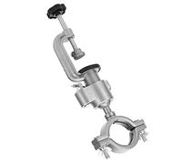 Badafaci Electric Drill Stand, Aluminum Alloy Clamp Bracket with Stable Clamping Force for Electric Drill or Grinder, Universal Power Tool Accessories