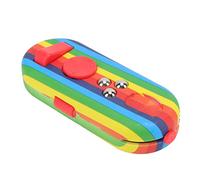 Badafaci Fidget Toy, 13 Playing Methods Stress Relief Anxiety Toy for Adults Kids, with Portable Design for Relaxing Mood and Reducing Stress (9 Colorful)