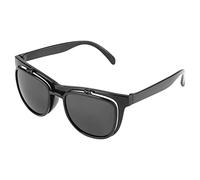 Badafaci Flip Up Safety Glasses with Shaded Lens PC Double Layer Protective Eyewear Lightweight 46 G High Impact Protection for Welding Lab Technicians and Assistants