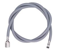 Badafaci G1/2 1.5m Pull Out Faucet Hose PVC Explosion Proof Thickened Hose with Rotation Head for Kitchen Bathroom Hotel
